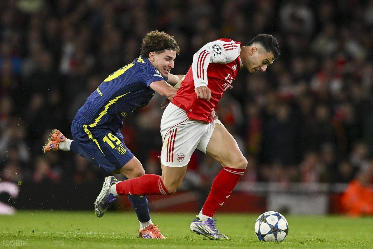 阿森纳狂胜马竞！豪华阵容幸福没烦恼，小马丁复刻亨利大帝进球！